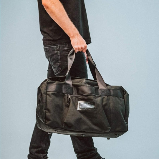 Galvi-Linda 008 Cordura duffel bag in black – product view 1