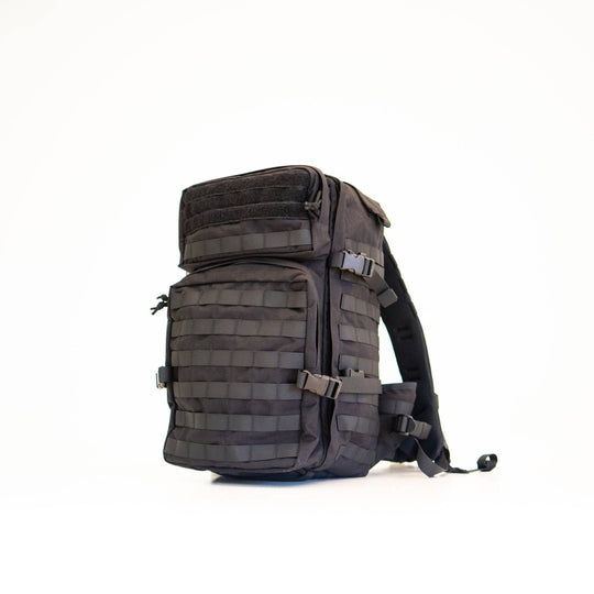 Galvi-Linda 019 35L patrol backpack in black – product view 1