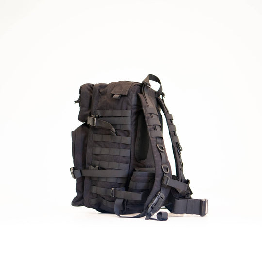 Galvi-Linda 019 35L patrol backpack in black – product view 2
