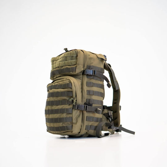 Galvi-Linda 019 35L patrol backpack in military green – product view 1