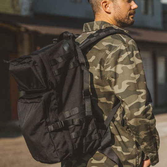 Galvi-Linda 039 30L patrol backpack in black – product view 1