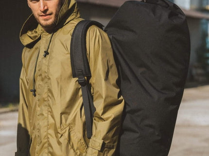 Galvi - Linda 047 Duffel Bag – Black Polyester, Handmade in Estonia - Daily Nomad