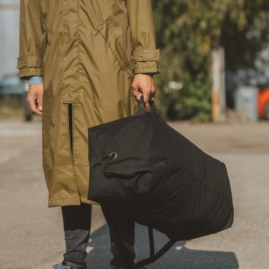 Galvi-Linda waterproof rain jacket with packable pouch – product view 2