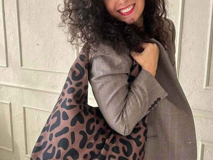 Garbanota – Moon Handbag (One - Size, Machine Washable) - Classic Leopard - Daily Nomad
