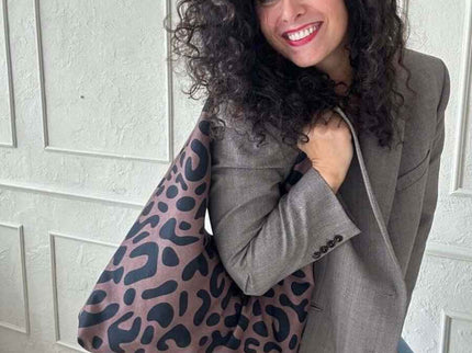 Garbanota – Moon Handbag (One - Size, Machine Washable) - Classic Leopard - Daily Nomad