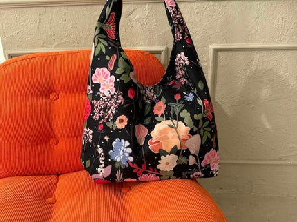 Garbanota – Moon Handbag (One - Size, Machine Washable) - Curly Summer Night - Daily Nomad
