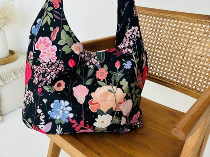 Garbanota – Moon Handbag (One - Size, Machine Washable) - Curly Summer Night - Daily Nomad