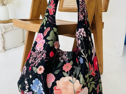 Garbanota – Moon Handbag (One - Size, Machine Washable) - Curly Summer Night - Daily Nomad