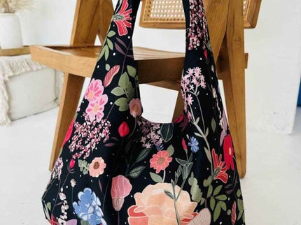 Garbanota – Moon Handbag (One - Size, Machine Washable) - Curly Summer Night - Daily Nomad