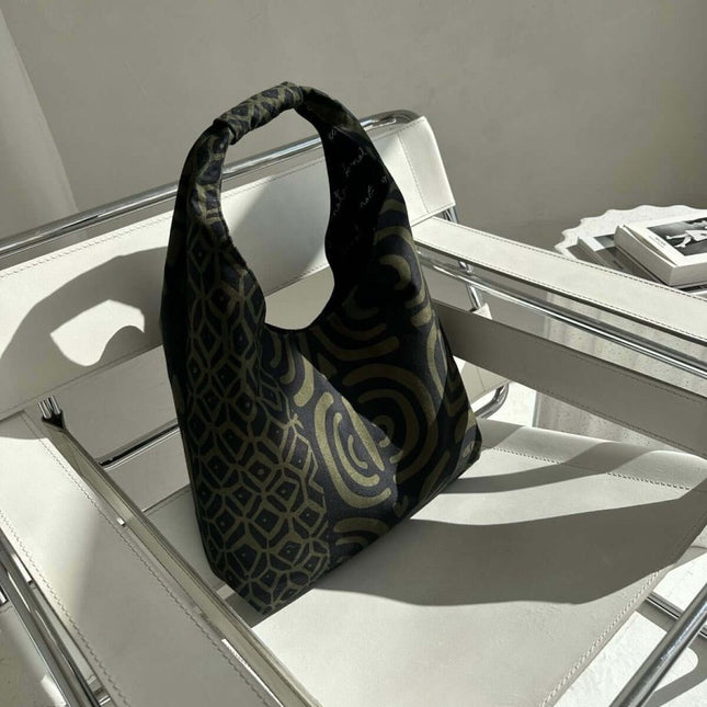 Garbanota – Moon Handbag (One - Size, Machine Washable) - Khaki Pattern - Daily Nomad