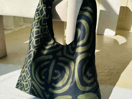 Garbanota – Moon Handbag (One - Size, Machine Washable) - Khaki Pattern - Daily Nomad