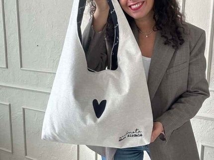 Garbanota – Moon Handbag (One - Size, Machine Washable) - White - Daily Nomad