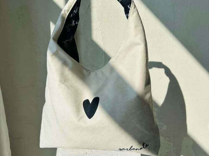 Garbanota – Moon Handbag (One - Size, Machine Washable) - White - Daily Nomad