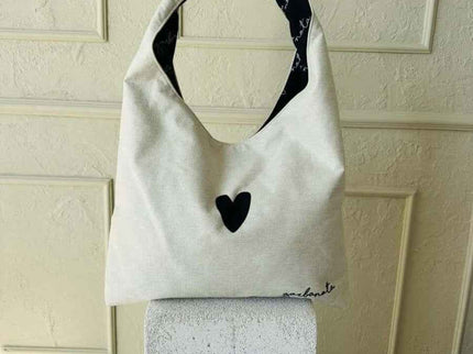 Garbanota – Moon Handbag (One - Size, Machine Washable) - White - Daily Nomad