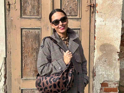 Garbanota Velour Hobo Bag in Classic Leopard – product image 3 of 10