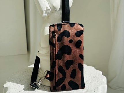 Garbanota Velour Phone Bag in Classic Leopard – product image 5 of 5