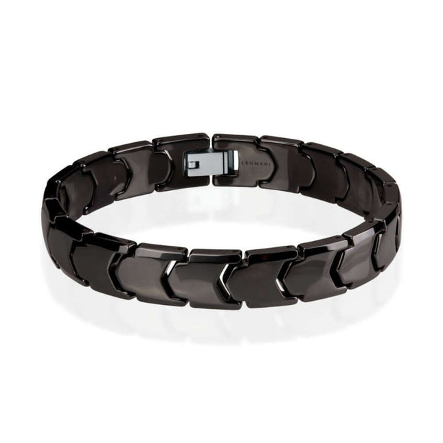Gent – Black Ceramic Bracelet for Men by Leomani - Daily Nomad