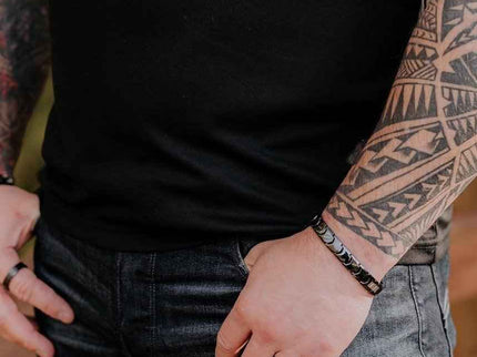 Gent – Black Ceramic Bracelet for Men by Leomani - Daily Nomad