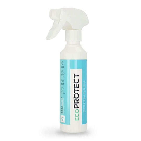 GoGoNano EcoProtect leather and fabric protection spray bottle