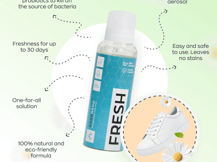 GoGoNano Fresh – Eco - Friendly Shoe & Textile Freshener with Probiotics - Daily Nomad