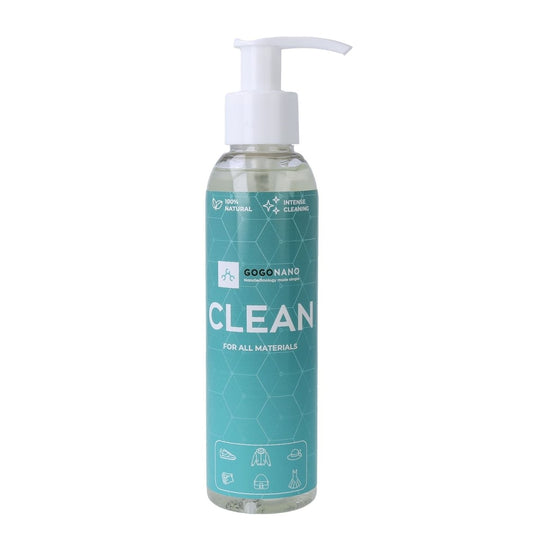GoGoNano Clean gel bottle included in the shoe cleaning kit
