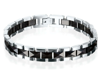 Griffin – Black Ceramic Bracelet for Men by Leomani - Daily Nomad