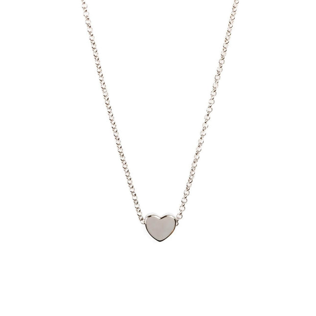 Heart Choker - Rose Gold and Silver - Daily Nomad