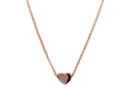 Heart Choker - Rose Gold and Silver - Daily Nomad