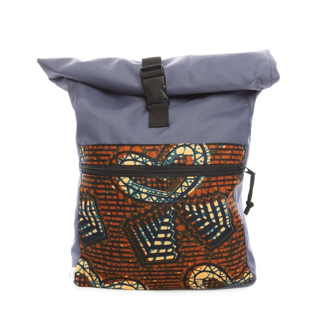 HEART RIBBON – Waterproof Roll - Top Backpack by Drinbags - Daily Nomad