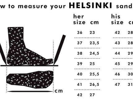 Helsinki Sandals for Him - Black - Daily Nomad