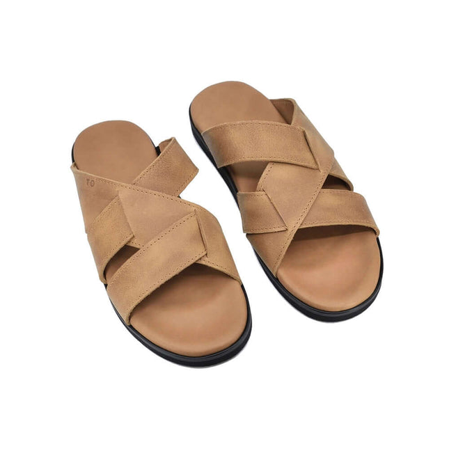 Helsinki Sandals for Him - Brown - Daily Nomad
