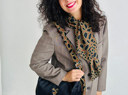 Hobo Bag - Leopard Heart