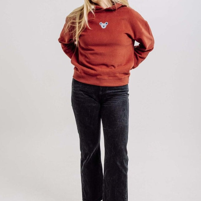 Koala Soft Fleece Full Zip Hoodie – Terracotta by Sossu - Daily Nomad