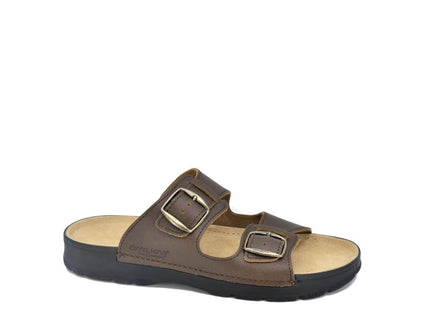 Leather Sandals for Men - Märt - Brown - Handmade in Europe - Daily Nomad