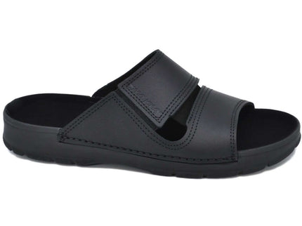 Leather Sandals - Miku - Black - Handmade in Europe - Daily Nomad