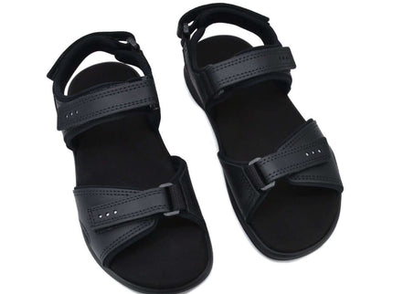 Liiva Women's Leather Sandals - Black - Daily Nomad