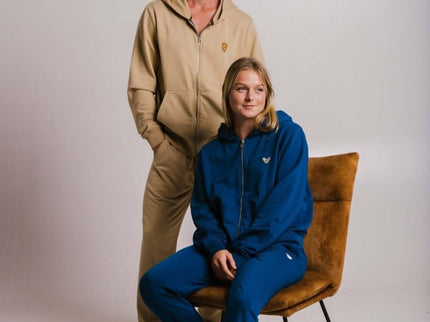 Lion Soft Fleece Full Zip Hoodie – Light Brown by Sossu - Daily Nomad