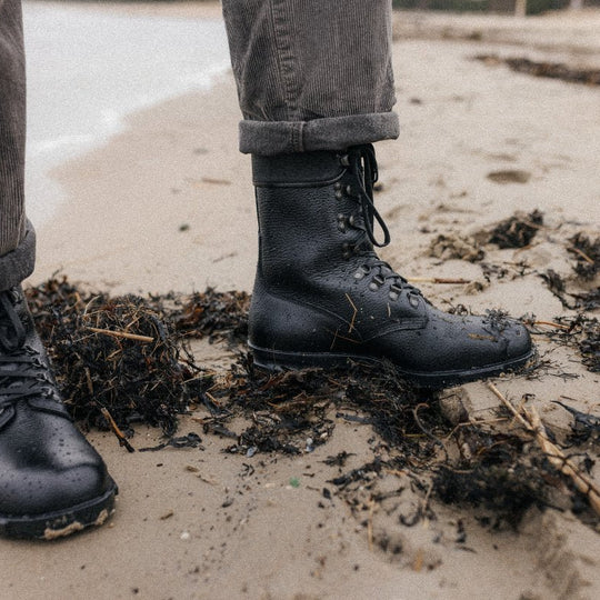 Black Samelin M77 Norwegian combat boots – pair