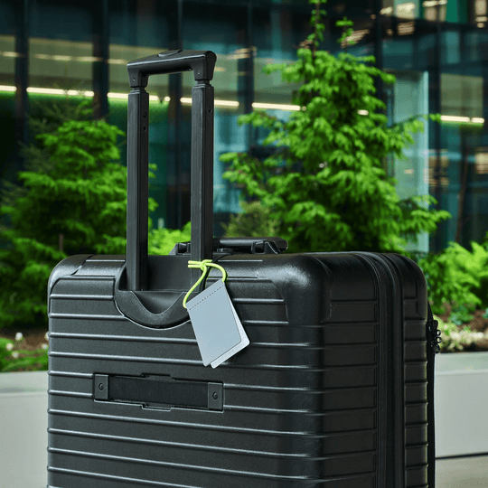 MARCH luggage tag with writable reverse