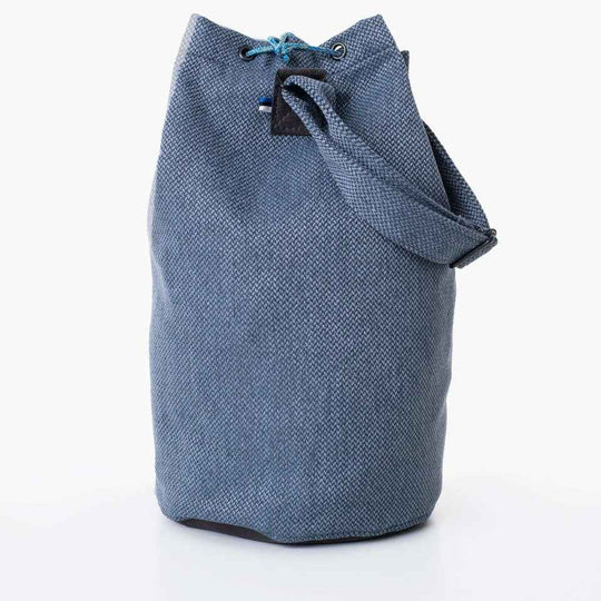 Trendbag Märss blue upcycled handbag handmade in Estonia