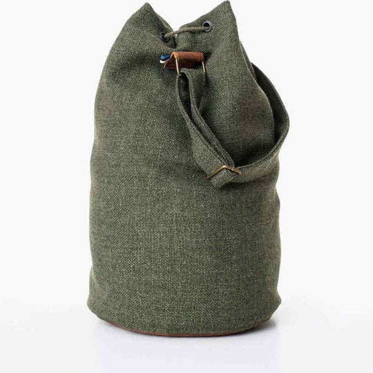 Trendbag Märss green upcycled handbag handmade in Estonia