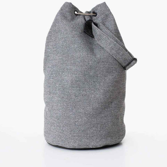 Trendbag Märss light grey upcycled handbag handmade in Estonia