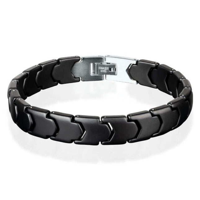 Matte Gent – Black Ceramic Bracelet for Men by Leomani - Daily Nomad
