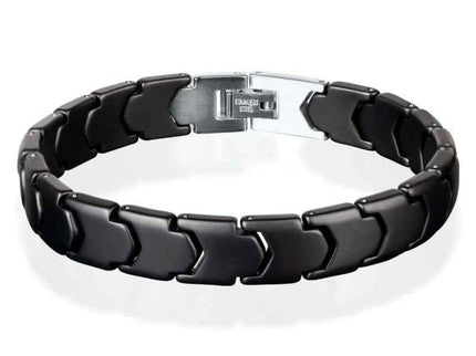 Matte Gent – Black Ceramic Bracelet for Men by Leomani - Daily Nomad