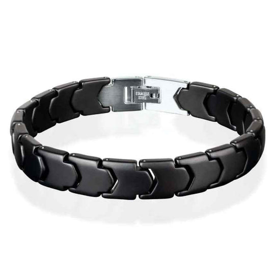Leomani Matte Gent black ceramic bracelet product view