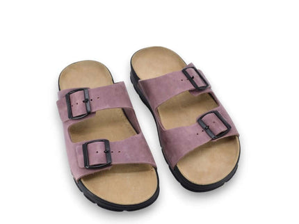 Meeliku Women’s Leather Sandals – Dust Pink Edition - Daily Nomad