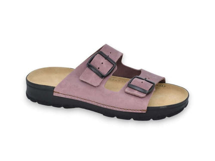Meeliku Women’s Leather Sandals – Dust Pink Edition - Daily Nomad