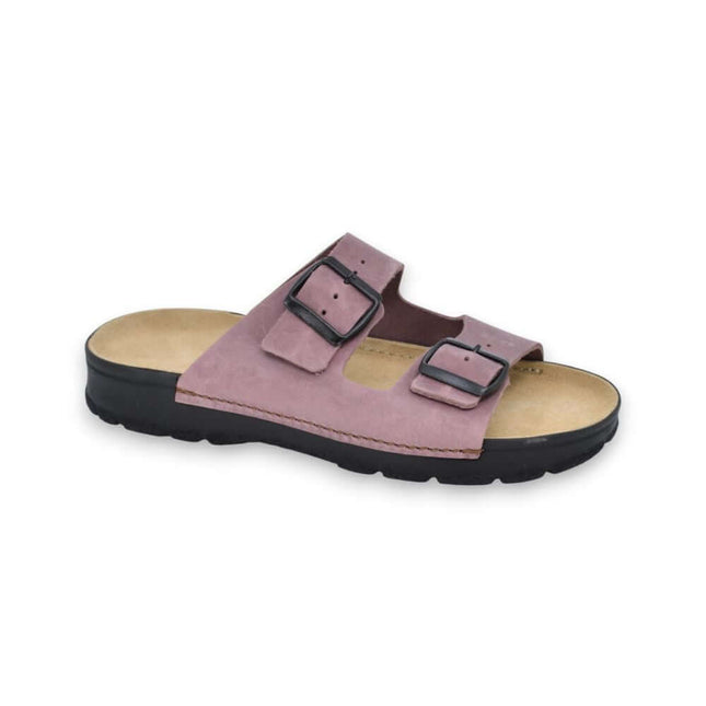 Meeliku Women’s Leather Sandals – Dust Pink Edition - Daily Nomad
