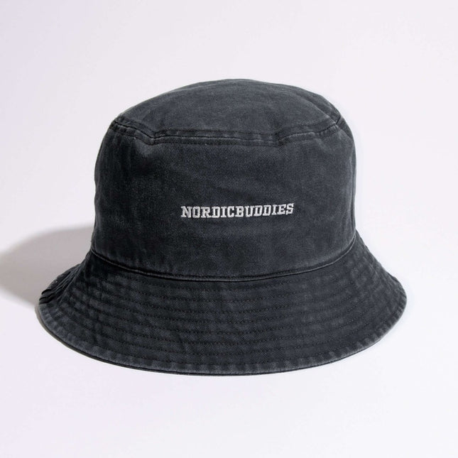 Moomin Classics Washed Denim Bucket Hat - Black - Daily Nomad