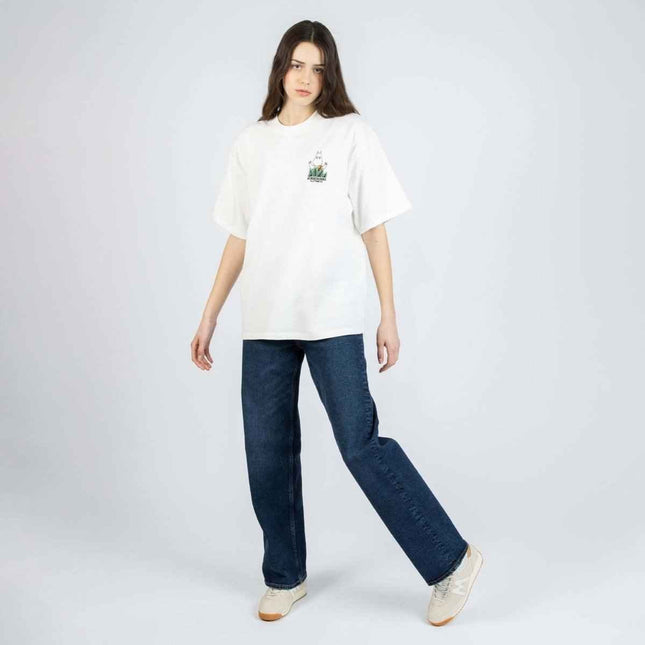 Moomin Jungle Heavy Unisex T-shirt - White - Daily Nomad